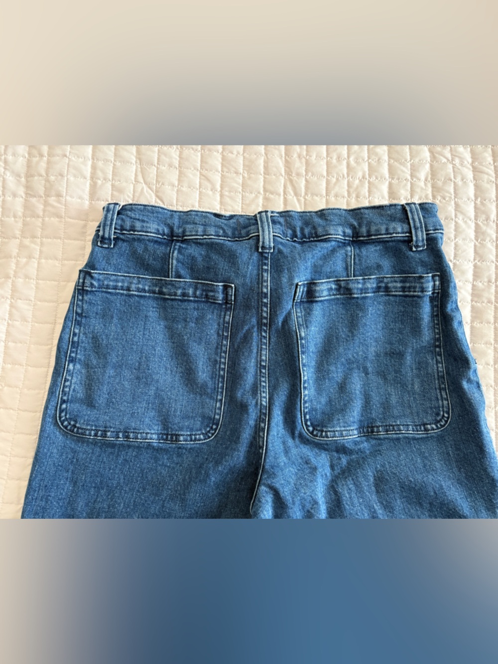 Madewell Flea Market Flare Jeans in Enola Wash with Comfort Stretch - Picture 6 of 9